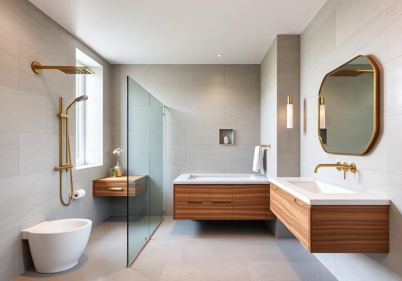Salle de bain — Mont-Saint-Aignan après